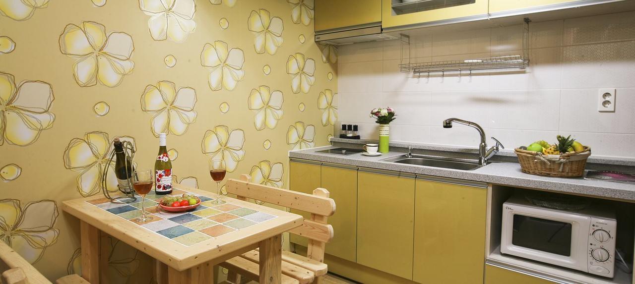 Gold Castle Pension Pyeongchang Bagian luar foto